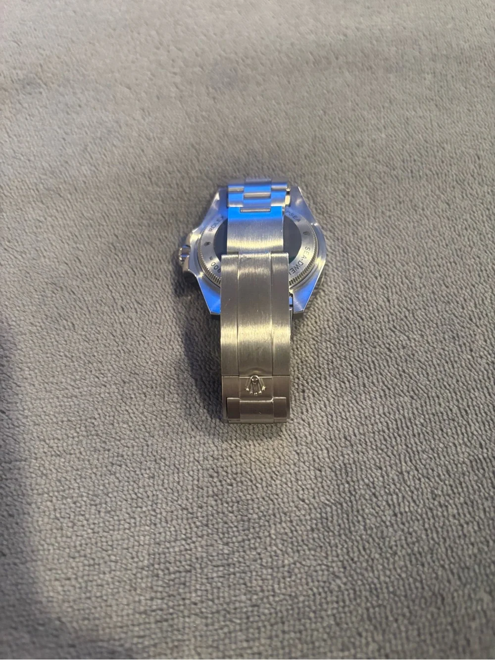 NEW: Deep Sea-Dweller Silver Blue Black Divers Watch